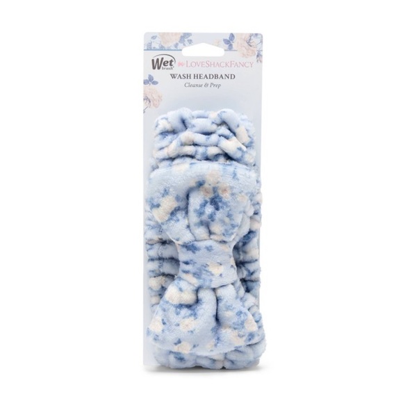 LoveShackFancy Accessories - Wet Brush x LoveShackFancy Wash Cotton Headband Everblooming Rosettes NWT